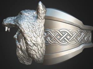 celtic ring 3D Print Model