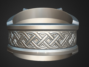 celtic ring 3Dプリントモデル