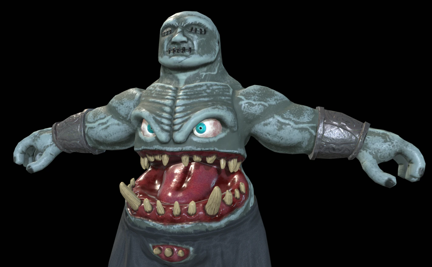 demon 3D Model .c4d .max .obj .3ds .fbx .stl .blend