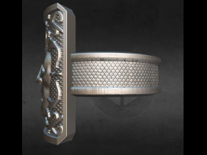 shield ring 3D Print Model
