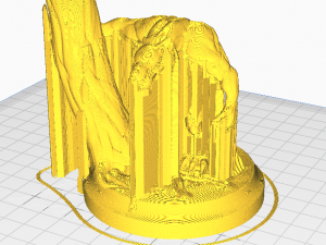 Werewolf Model Cetak 3D