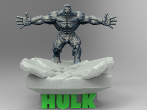 Hulk 3D प्रिंट मॉडल