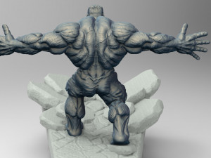 Hulk Modelo de Impressão 3D