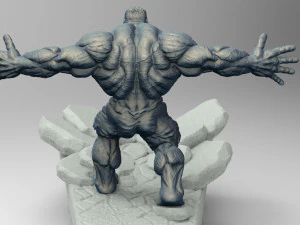 Hulk Modello di stampa 3D