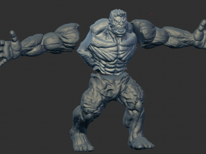 Hulk Modelo de Impressão 3D