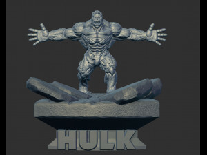 Hulk Modelo de Impressão 3D