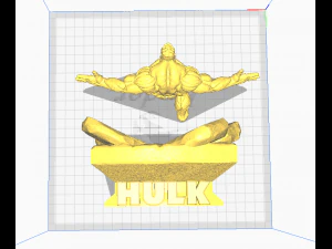 Hulk Modello di stampa 3D