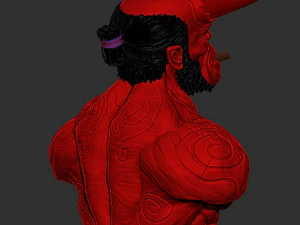 Hellboy 3D Print Model