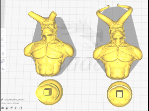 Hellboy Modelo de Impressão 3D