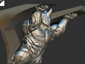 Rak Badak Model Cetak 3D