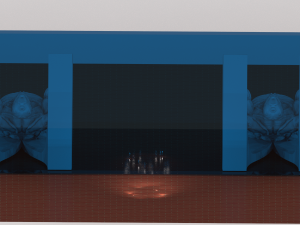Shelf Rhino Model Cetak 3D