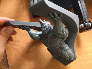 Shelf Rhino Model Cetak 3D