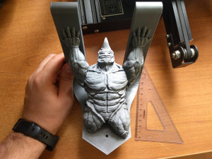 Shelf Rhino Model Cetak 3D