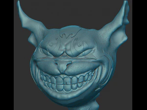 체셔 고양이 3D 프린트 모델