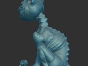 체셔 고양이 3D 프린트 모델