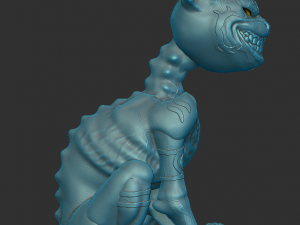 Cheshire Cat Modelo de Impressão 3D