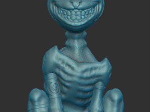 체셔 고양이 3D 프린트 모델