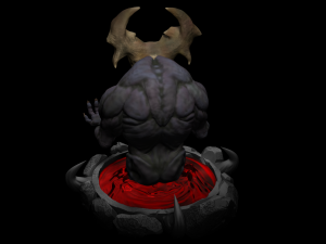 Demon holder Model Cetak 3D
