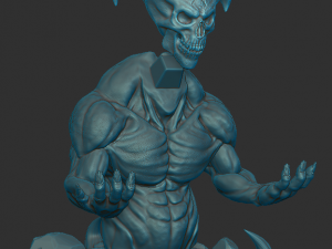 Demon holder Model Cetak 3D