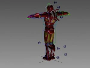 iron man 3D Model