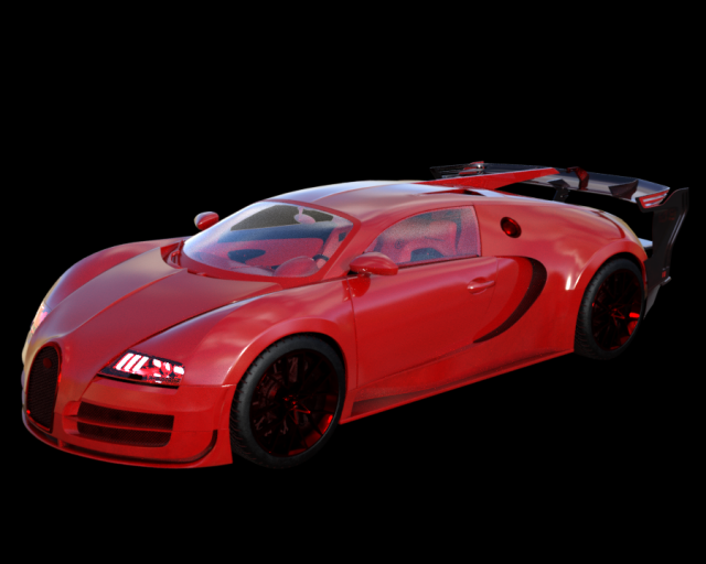 bugatti divo with full interior 3D Model .c4d .max .obj .3ds .fbx .stl .blend