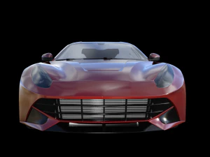 ferrari 458 sport car 3D Model