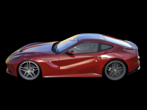 ferrari 458 sport car 3D 模型