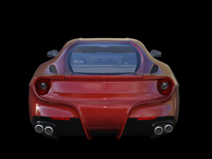 ferrari 458 sport car 3D 模型