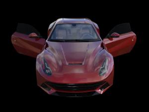 ferrari 458 sport car 3D Model