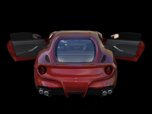 ferrari 458 sport car 3D Model