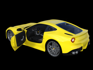 ferrari 458 sport car 3D 模型