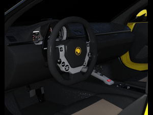 ferrari 458 sport car 3D 模型