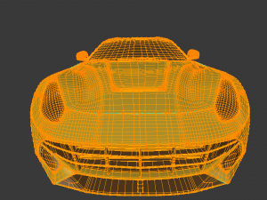 ferrari 458 sport car 3D 模型