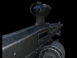 smg machine 2 3D Model
