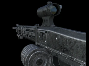 smg machine 2 3D Model