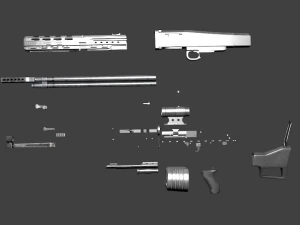 smg machine 2 3D Model