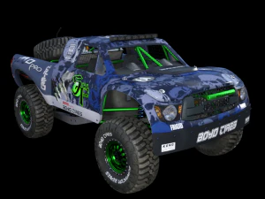 野蛮なモンスタートラック 3Dモデル