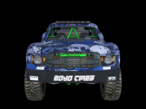 barbarian monster truck 3D 模型