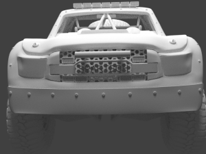 barbarian monster truck 3D 模型