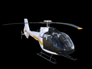 airbus helicopter 3D Model