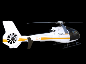 airbus helicopter 3D 模型