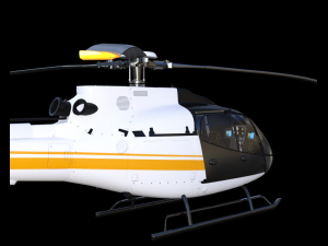 airbus helicopter 3D 模型