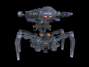 el robot destructor Modelo 3D