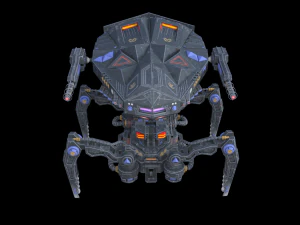 the destroyer robot 3D Model