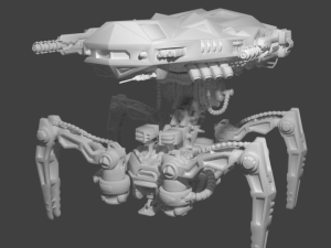 the destroyer robot 3D Model