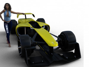 formula 1 Modelo 3D
