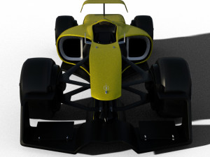 formula 1 3D-Modell