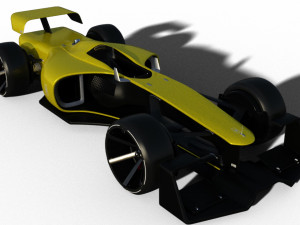 formula 1 3D-Modell