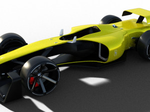 formula 1 3D-Modell