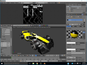 formula 1 3D-Modell